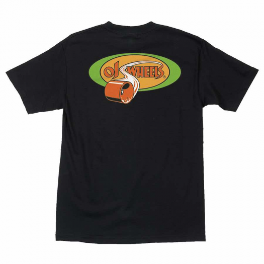 OJ WHEELS HOT JUICE T-SHIRT BLACK