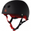 TRIPLE 8 SWEATSAVER HELMET BLACK RUBBER W/RED