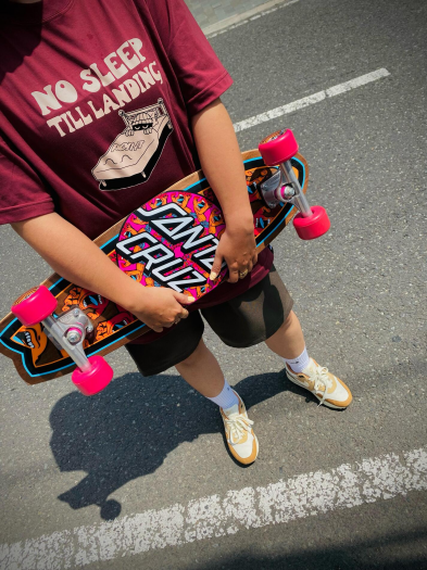POINT NO SLEEP TEE MAROON