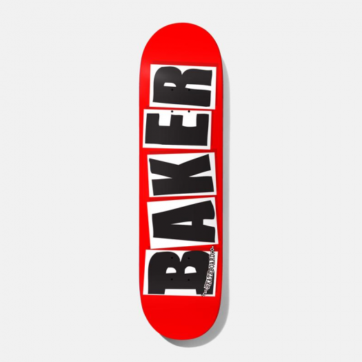BAKER BRAND LOGO RED/BLACK DECK 8.475
