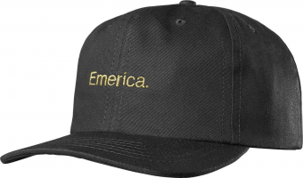 EMERICA PURE GOLD DAD HAT BLACK