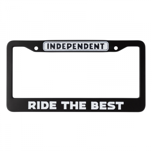 INDEPENDENT BAR LOGO LICENSE PLATE FRAME