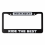 INDEPENDENT BAR LOGO LICENSE PLATE FRAME