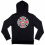 INDEPENDENT BAR/CROSS P/O HOODED KIDS BLACK