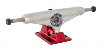 INDEPENDENT STAGE 11 FORGED HOLLOW BTG SUMMIT SILVER ANO RED TRUCKS