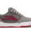 LAKAI BRIGHTON KIDS GREY/RED SUEDE