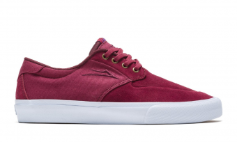 LAKAI RILEY 3 CARDINAL SUEDE