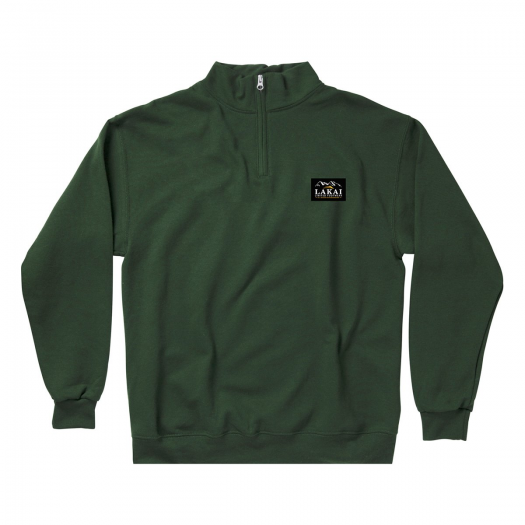 LAKAI SEASON QUARTER ZIP GREEN