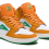 LAKAI TELFORD X LARRY JUNE ORANGE/WHITE SUEDE