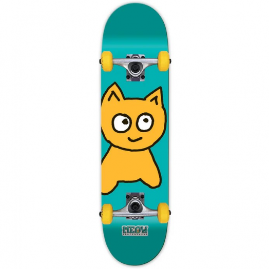 MEOW BIG CAT TEAL SK8 COMPLETE 7.25”