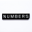 NUMBERS EDT.3 MITERED LOGO STICKER PACK