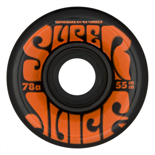 OJ WHEELS 55MM MINI SUPER JUICE BLACK/ORANGE 78A