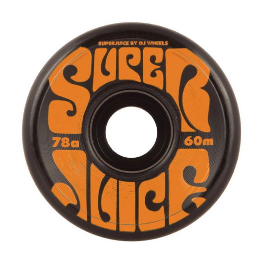 OJ WHEELS 60MM SUPER JUICE BLACK 78A