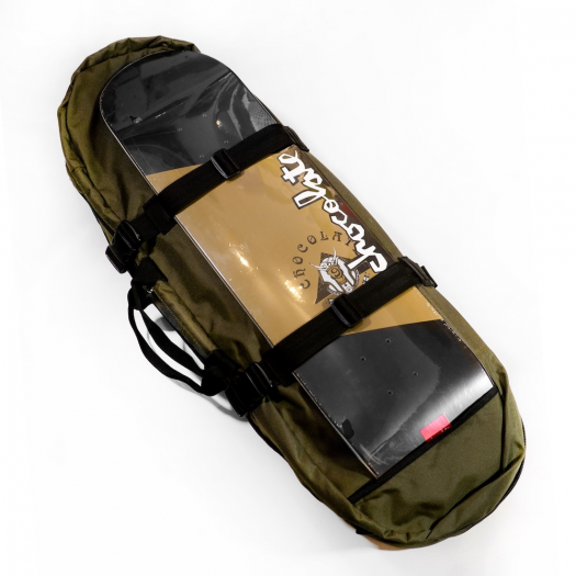 POINT TRAVEL AND SKATEBAG ARMY/GREEN
