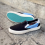 TRUE ONE SHOOT SLIP ON BLACK/BLUE CANVAS