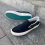 TRUE ONE SHOOT SLIP ON BLACK/DARK GREEN SUEDE