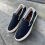 TRUE ONE SHOOT SLIP ON BLACK/DARK GREEN SUEDE