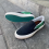 TRUE ONE SHOOT SLIP ON BLACK/GREEN SUEDE