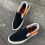 TRUE ONE SHOOT SLIP ON BLACK/ORANGE SUEDE