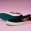 TRUE ONE SHOOT SLIP ON BLACK/WHITE FLAME SUEDE