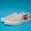 TRUE ONE SHOOT SLIP ON WHITE/WHITE FLAME SUEDE