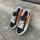 TRUE STRIKE BLACK/ORANGE SUEDE