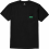 EMERICA PURE TRIANGLE POCKET TEE BLACK