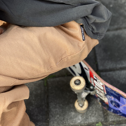 SANTA CRUZ CLASSIC STRIP CORDUROY PANTS TAN