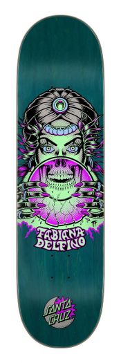 SANTA CRUZ DELFINO FORTUNE TELLER GLOW VX DECK 8.25