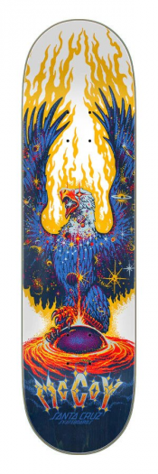 SANTA CRUZ MCCOY COSMIC EAGLE VX DECK 8.25