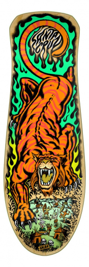 SANTA CRUZ SALBA TIGER REISSUE DECK 10.31